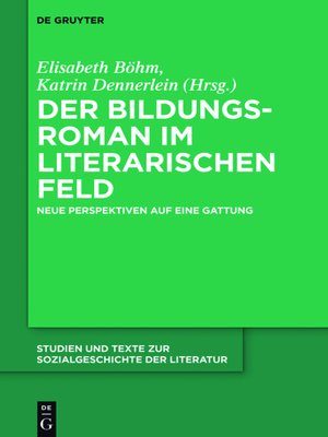 cover image of Der Bildungsroman im literarischen Feld